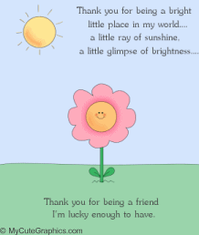 Thank You For Being A Friend