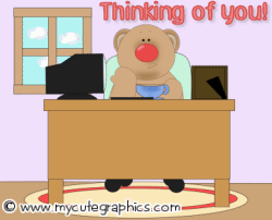 Thinking Of You Comments by MyCuteGraphics.com