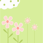 Pink Flowers MySpace Layout