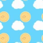 Sun and Clouds MySpace Layout