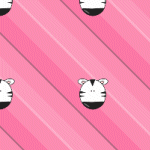 Pink Zebra MySpace Layout