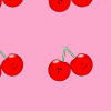 Red and Pink Cherry Background