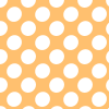 Orange and White Polka Dot Background