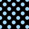 Black and Blue Polka Dot Background