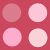 Light and Dark Pink Polka Dot Background