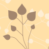 Brown and Yellow Flower Background
