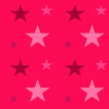 Red and Pink Stars Background